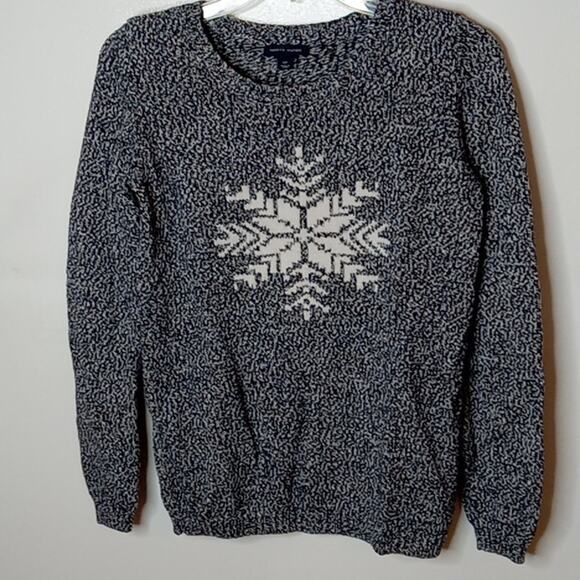 Tommy Hilfiger Women's Snowflake Sweater. Sz. S/P. Warm, Winter, Atleisure - Picture 1 of 7
